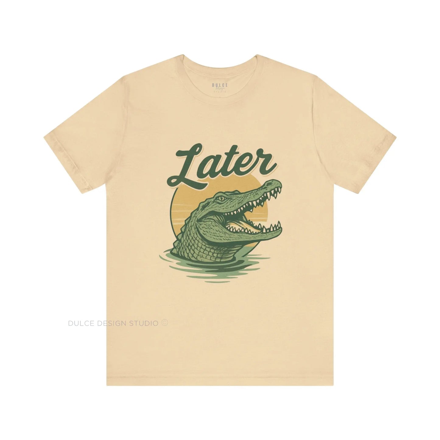 Later, Gator – Retro Alligator Graphic Tee - Dulce Design Studio