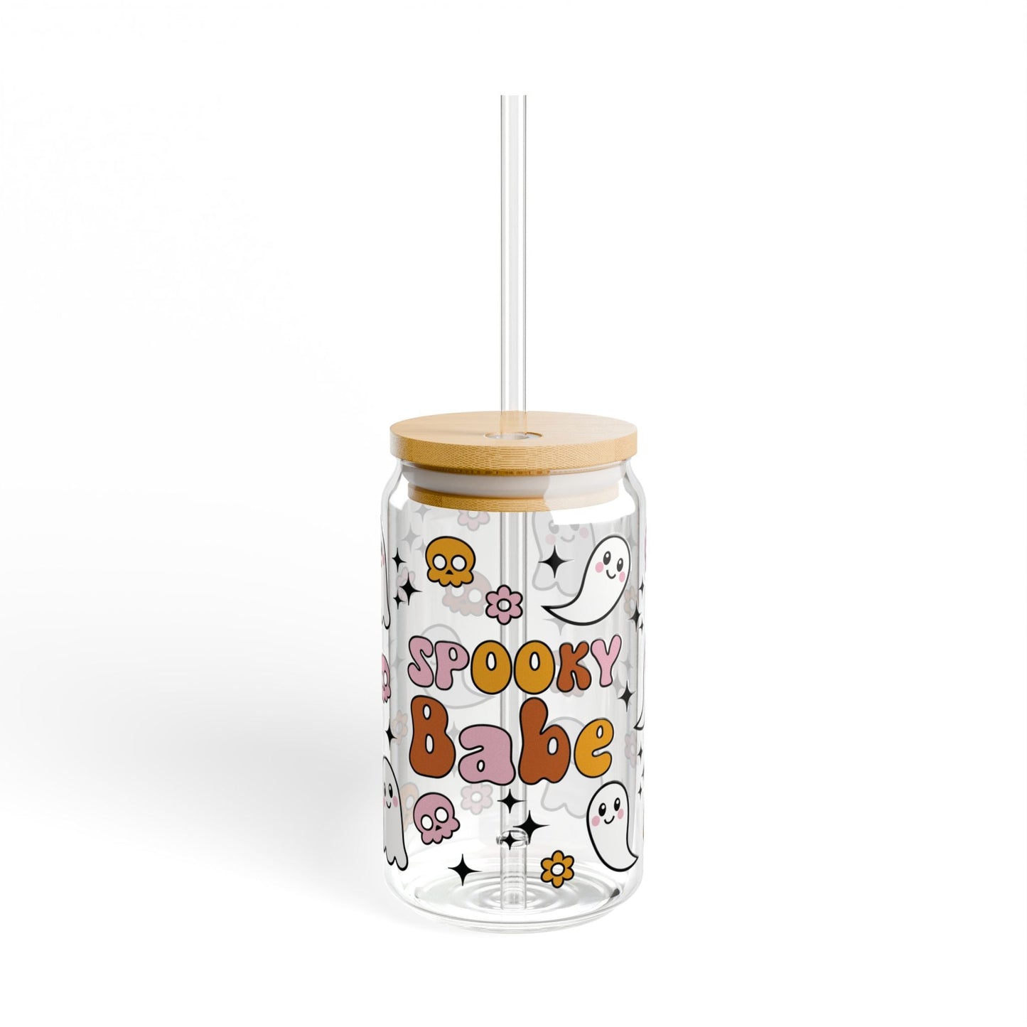 SPOOKY BABE - LIBBY GLASS 16oz- - Dulce Design Studio