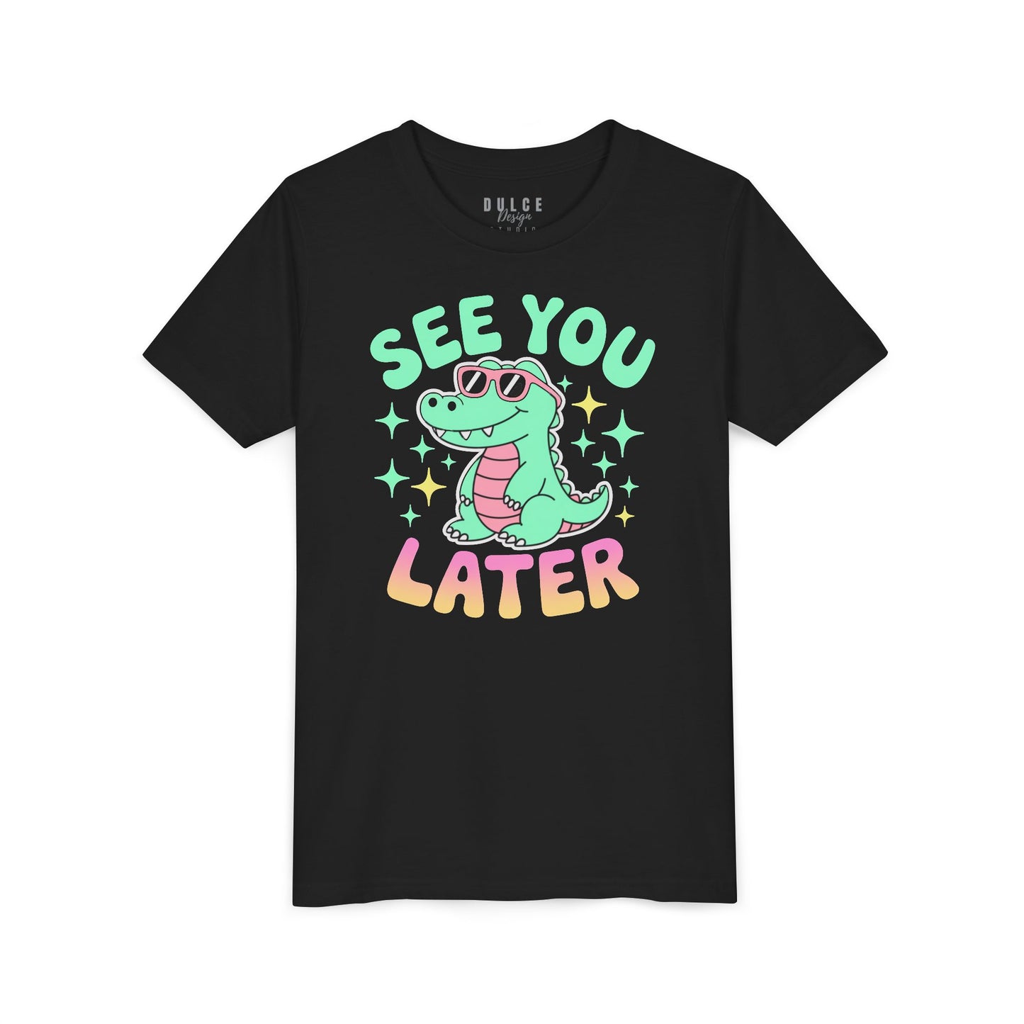 See You Later – Cool Alligator Kids Tee