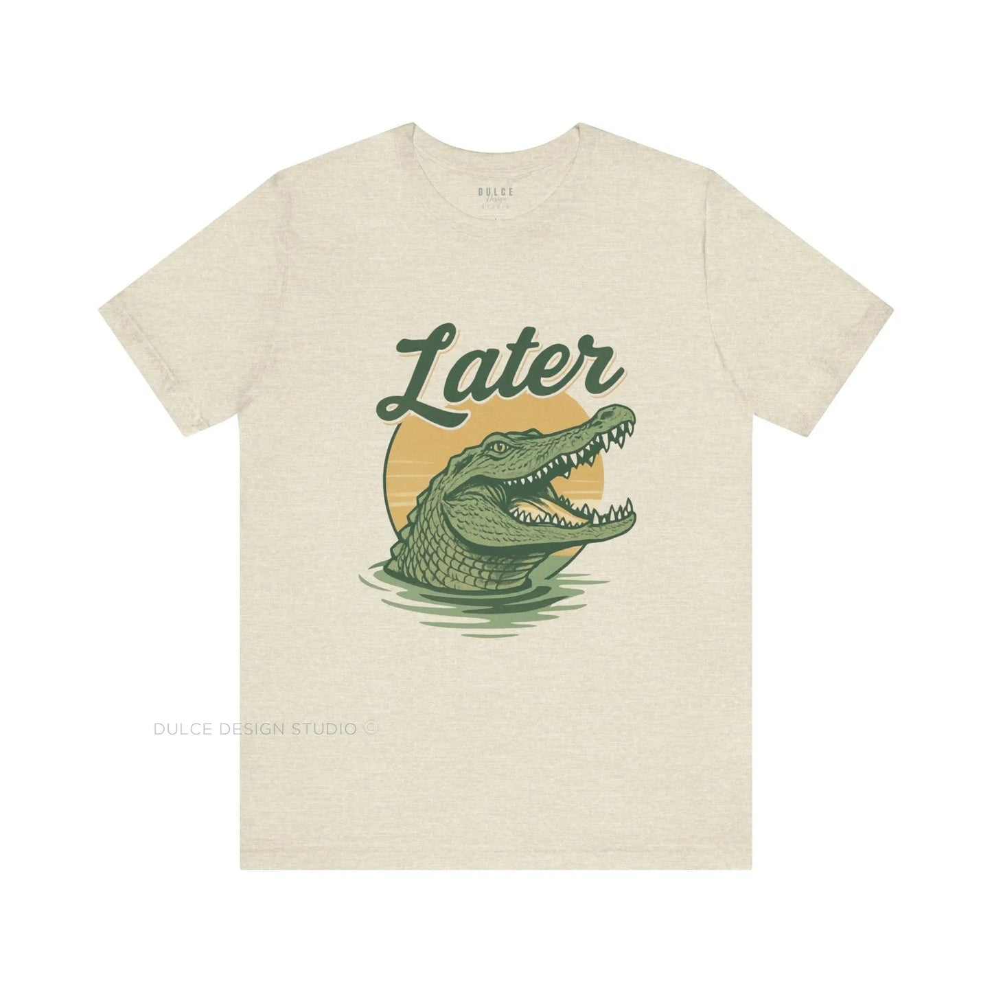 Later, Gator – Retro Alligator Graphic Tee - Dulce Design Studio
