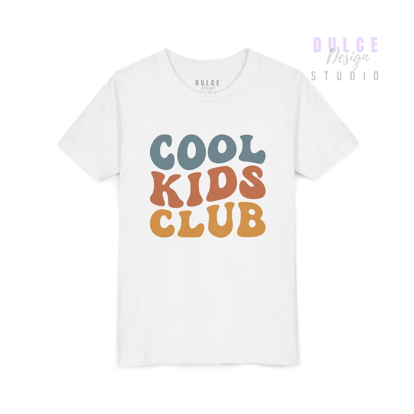 Cool Kids Club – Retro Youth Graphic Tee - Dulce Design Studio