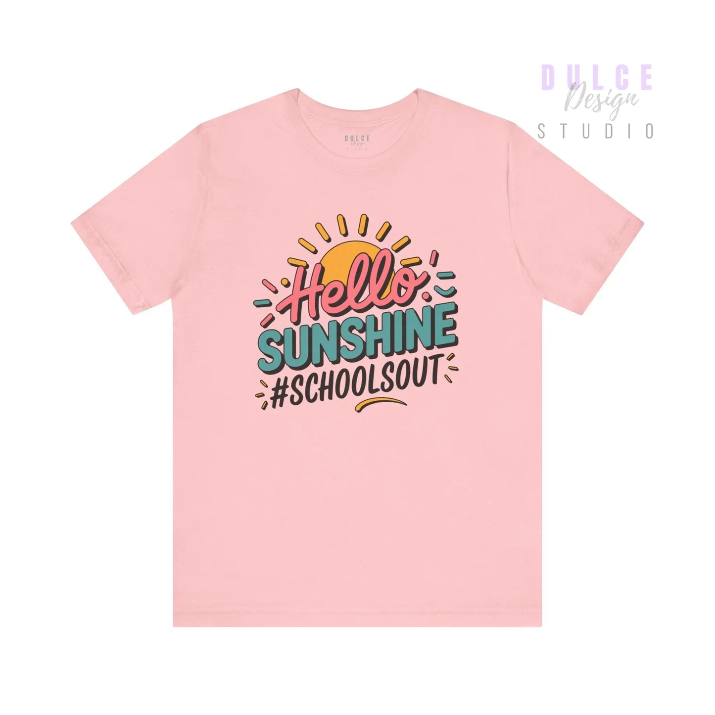 Hello Sunshine – #School’s Out Graphic Tee (Adult) - Dulce Design Studio