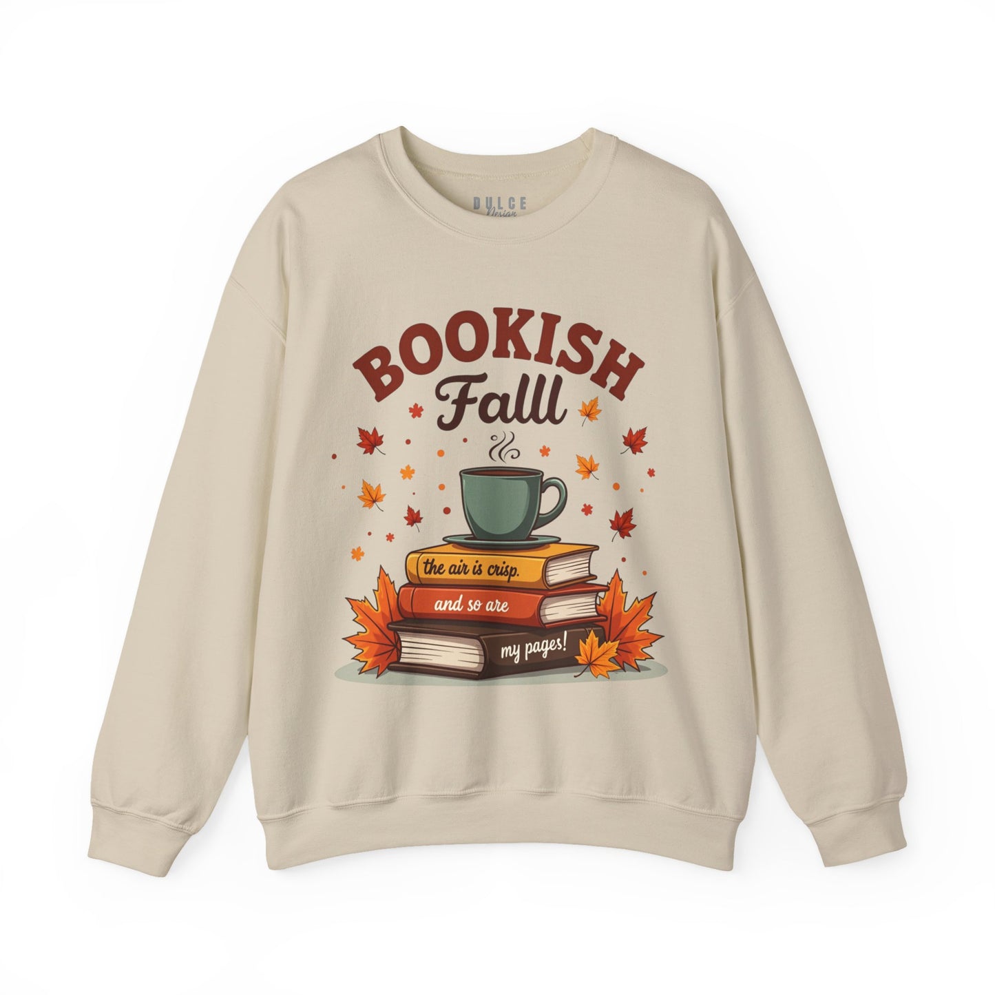 Bookish Fall Sweatshirt – Cozy Autumn Reading Pullover