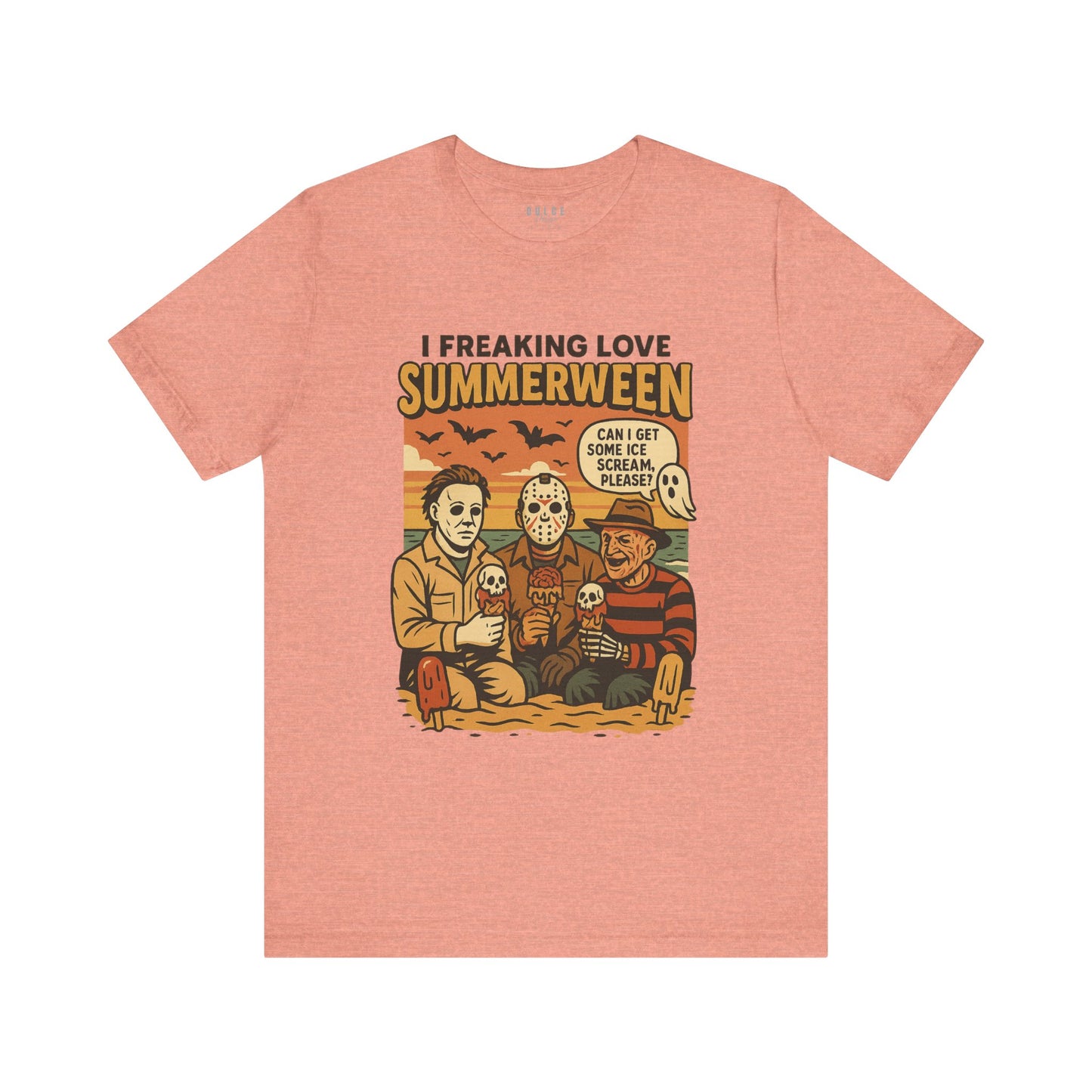 I Freaking Love Summerween Shirt – Horror Beach Tee