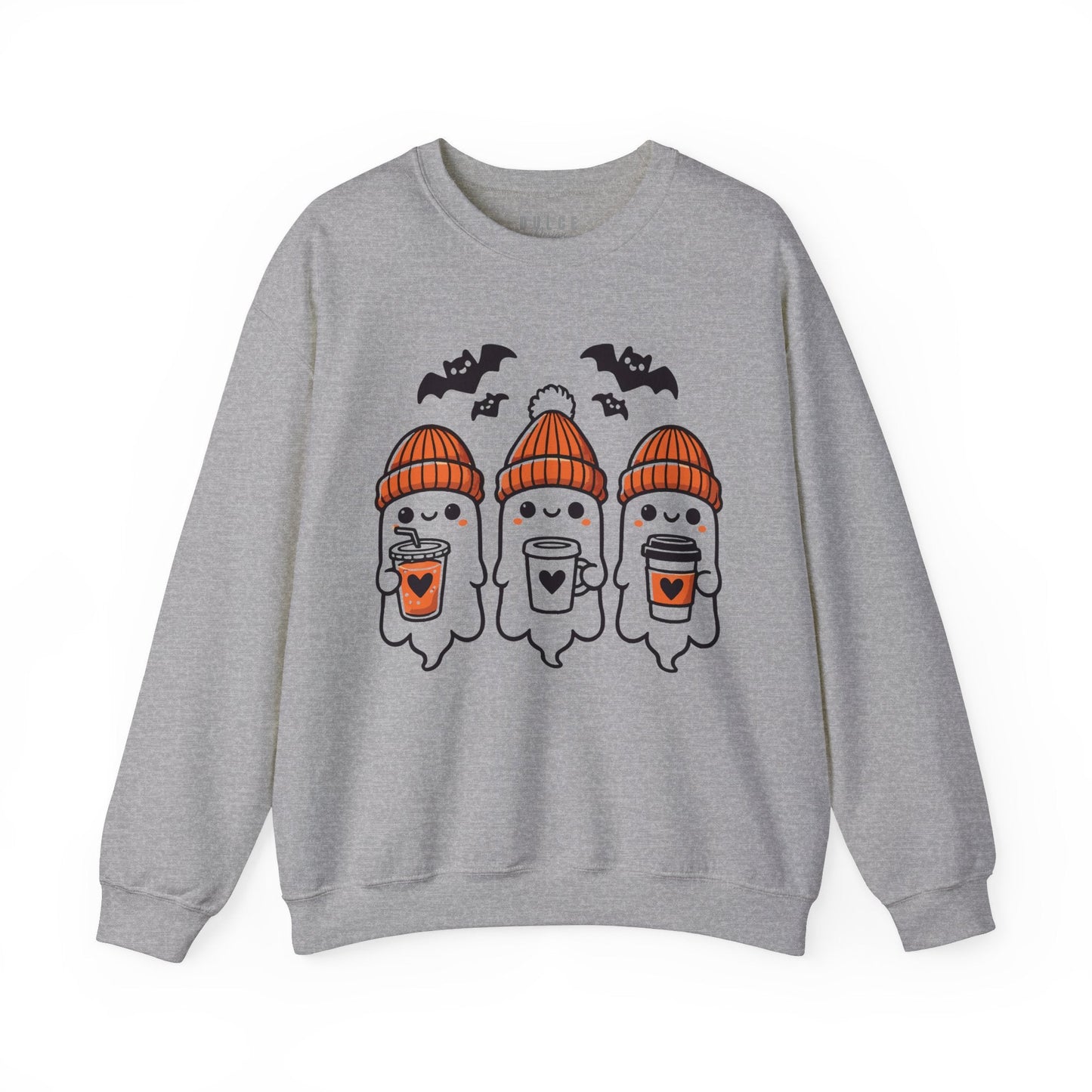 GHOST COFFEE SWEATSHIRT- 3XL / Sport Grey- Dulce Design Studio