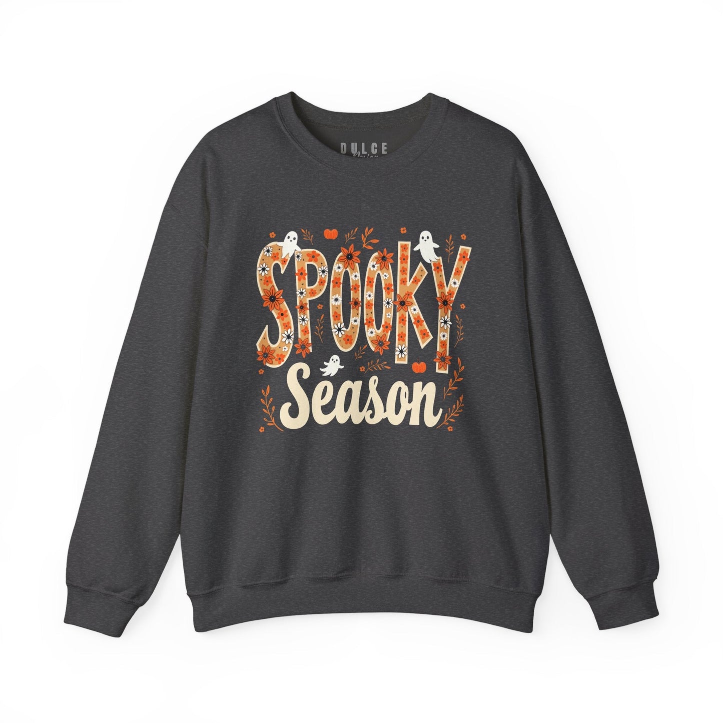 Spooky Season Sweatshirt – Fall Ghost Halloween Crewneck- - Dulce Design Studio