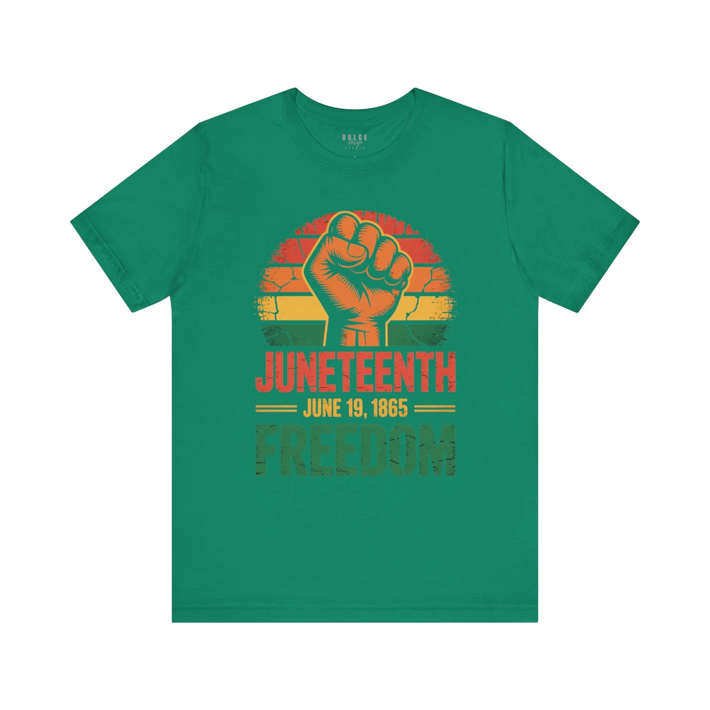 Juneteenth Freedom Fist – Power Pride Tee