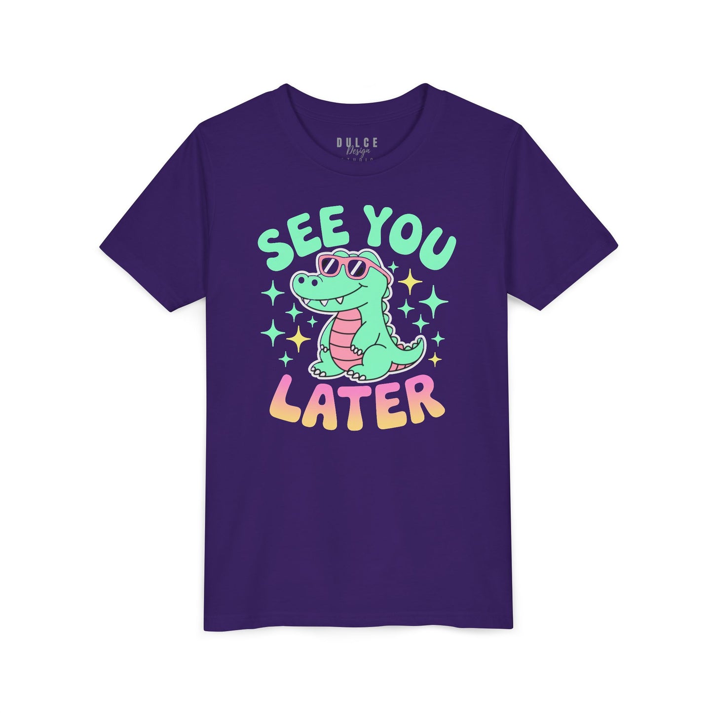 See You Later – Cool Alligator Kids Tee