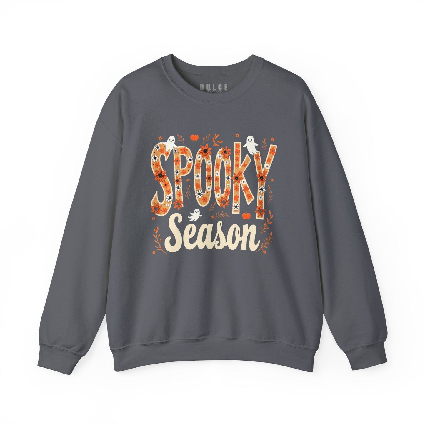 Spooky Season Sweatshirt – Fall Ghost Halloween Crewneck- - Dulce Design Studio