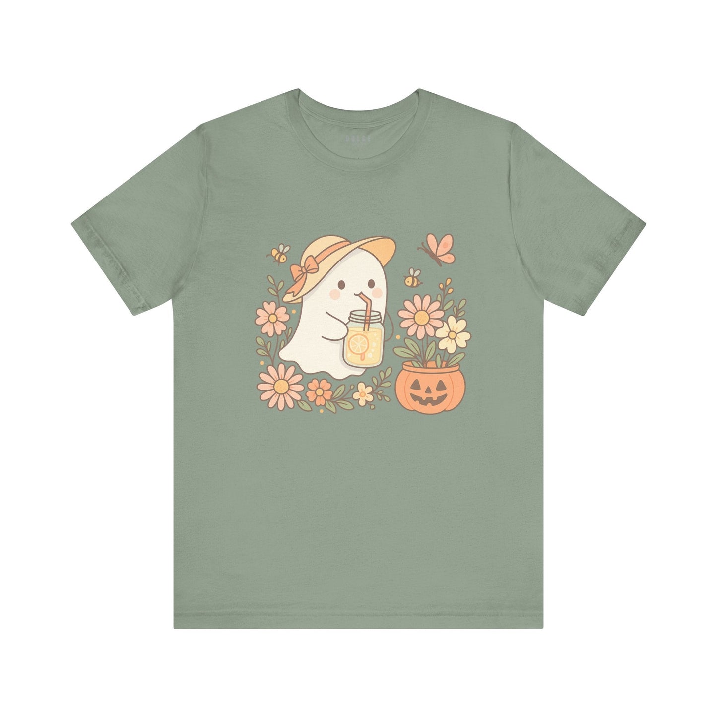 Fall Lemonade Ghost – Cute Halloween Tee- - Dulce Design Studio