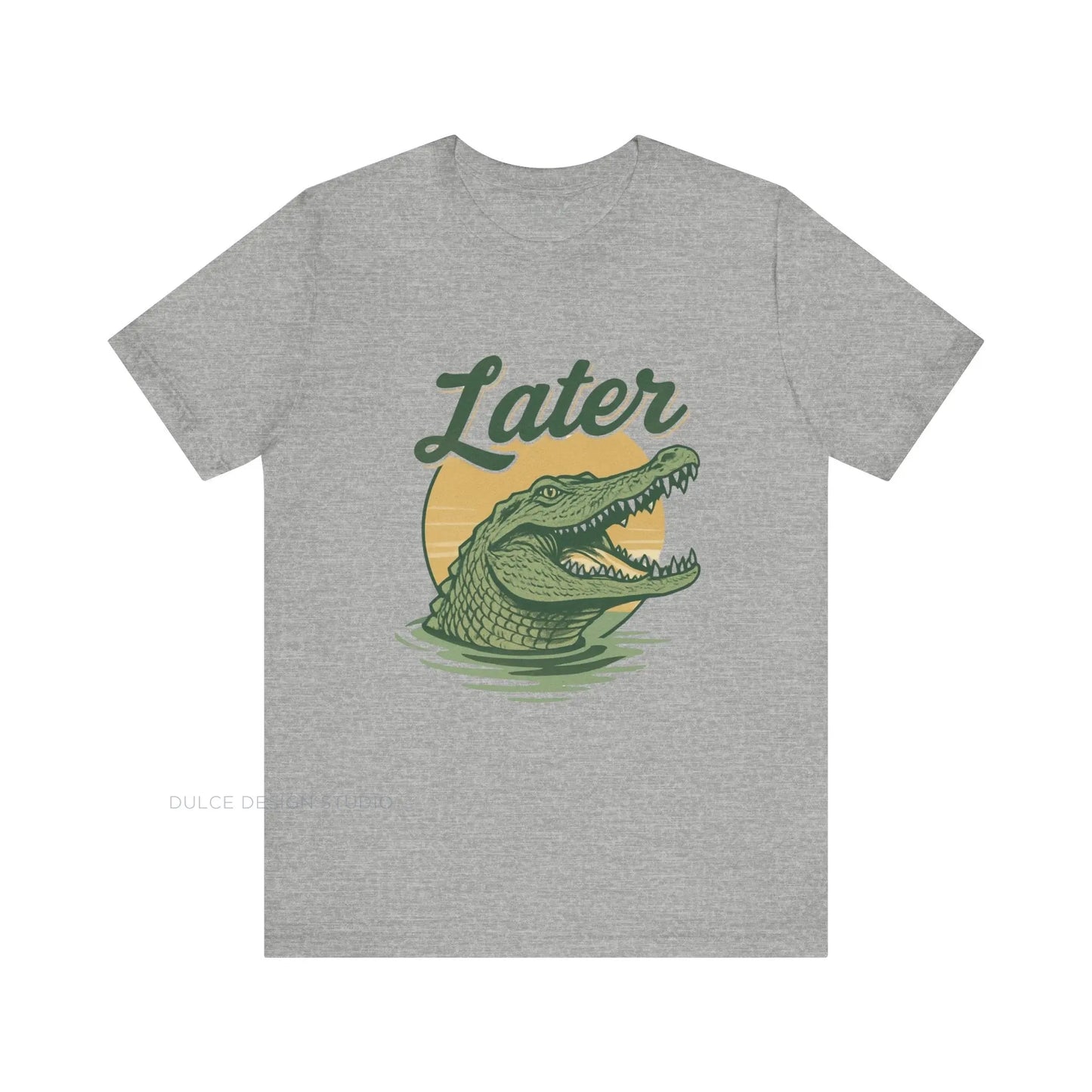 Later, Gator – Retro Alligator Graphic Tee - Dulce Design Studio