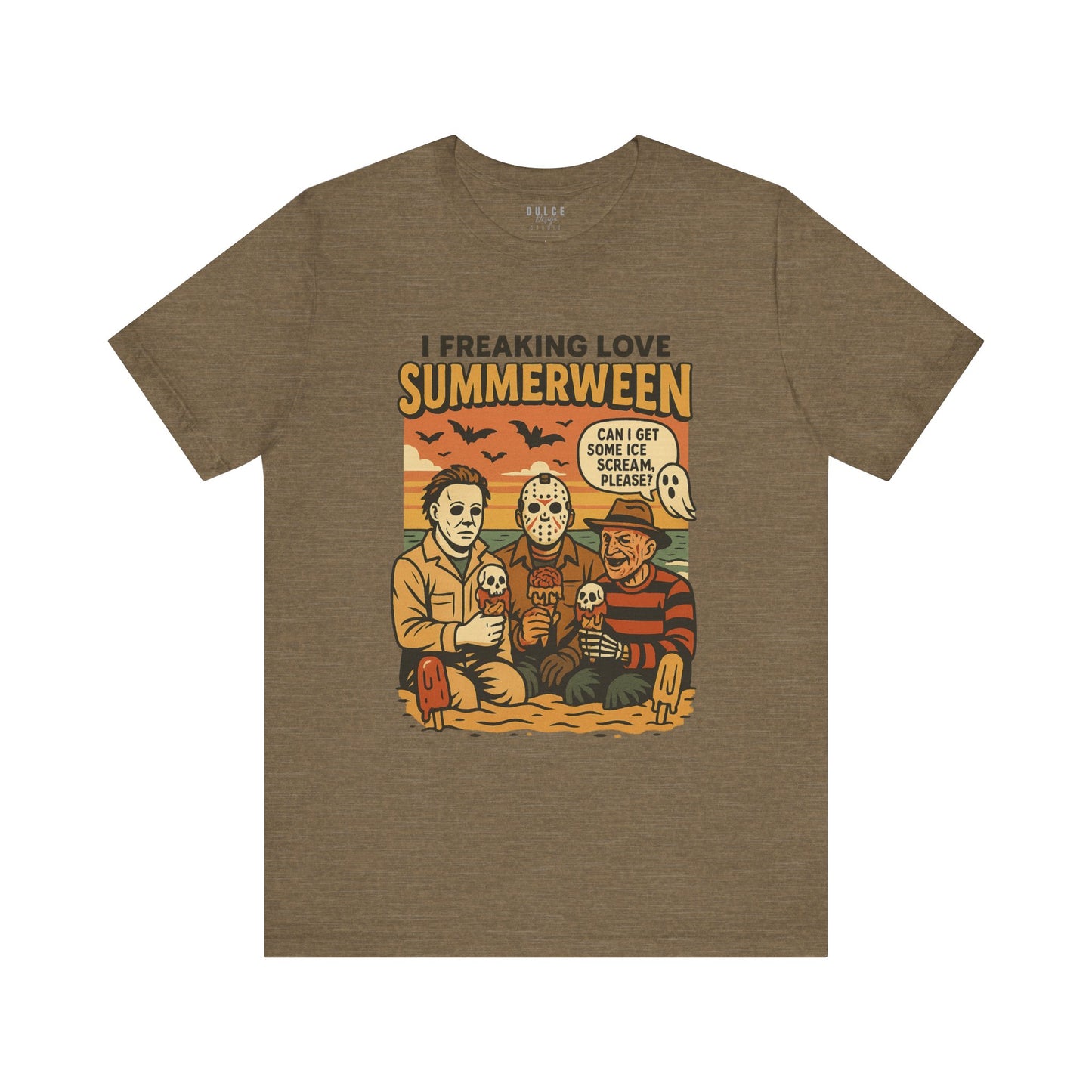 I Freaking Love Summerween Shirt – Horror Beach Tee