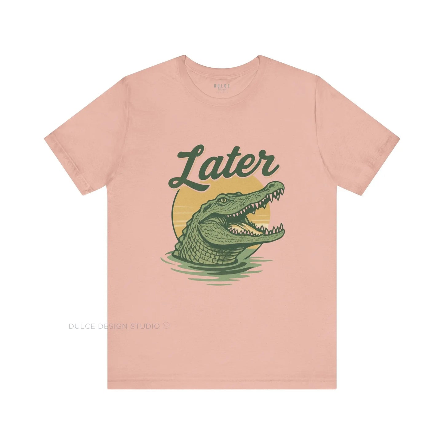Later, Gator – Retro Alligator Graphic Tee - Dulce Design Studio
