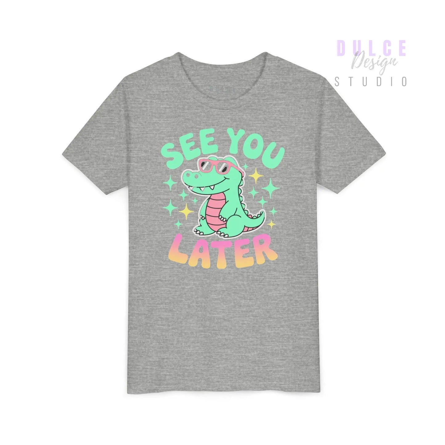 See You Later – Cool Alligator Kids Tee - Dulce Design Studio