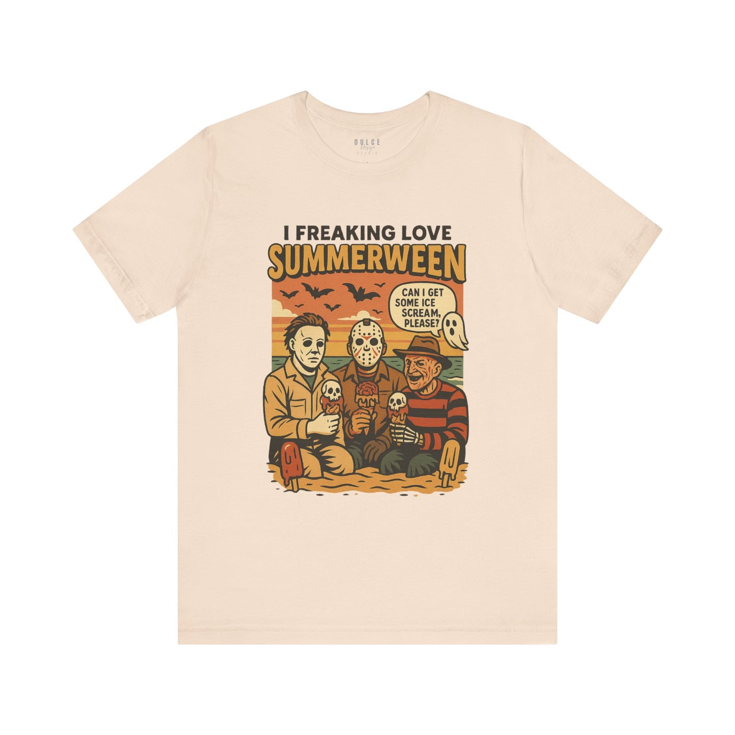 I Freaking Love Summerween Shirt – Horror Beach Tee