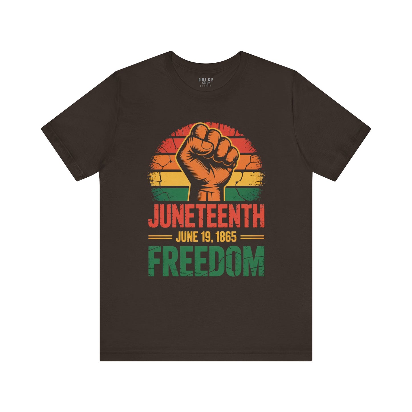 Juneteenth Freedom Fist – Power Pride Tee