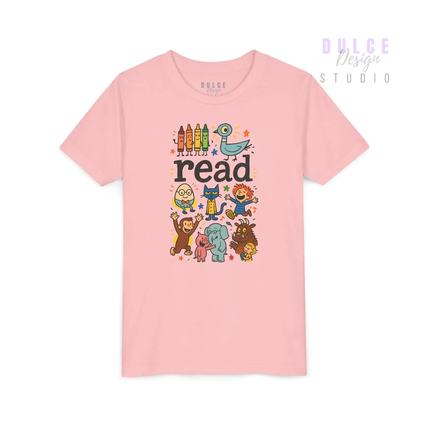 Read All the Favorites – Kids Storytime Graphic Tee - Dulce Design Studio