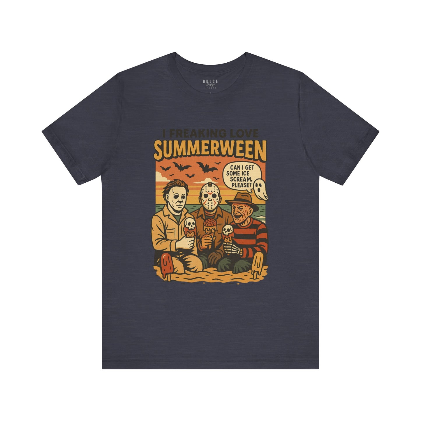 I Freaking Love Summerween Shirt – Horror Beach Tee