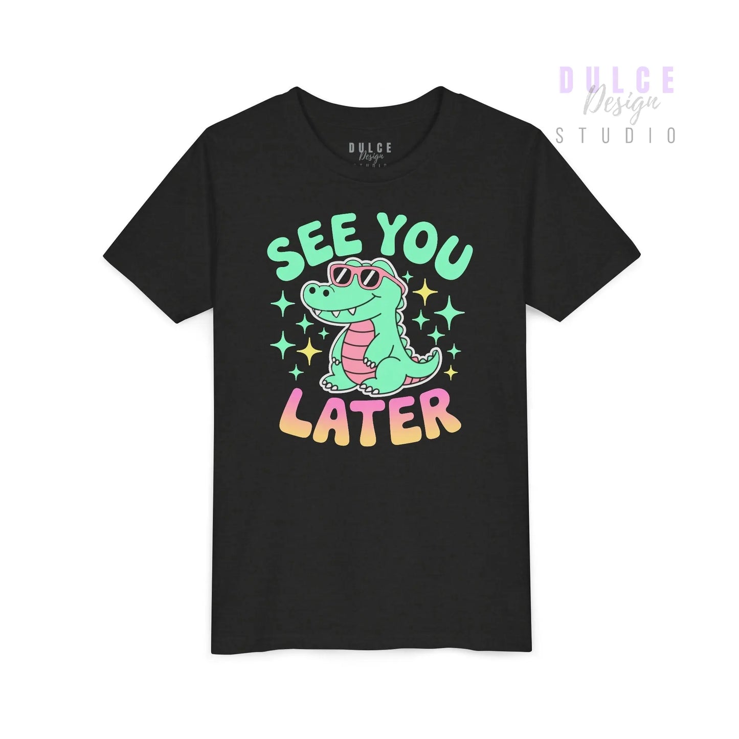 See You Later – Cool Alligator Kids Tee - Dulce Design Studio