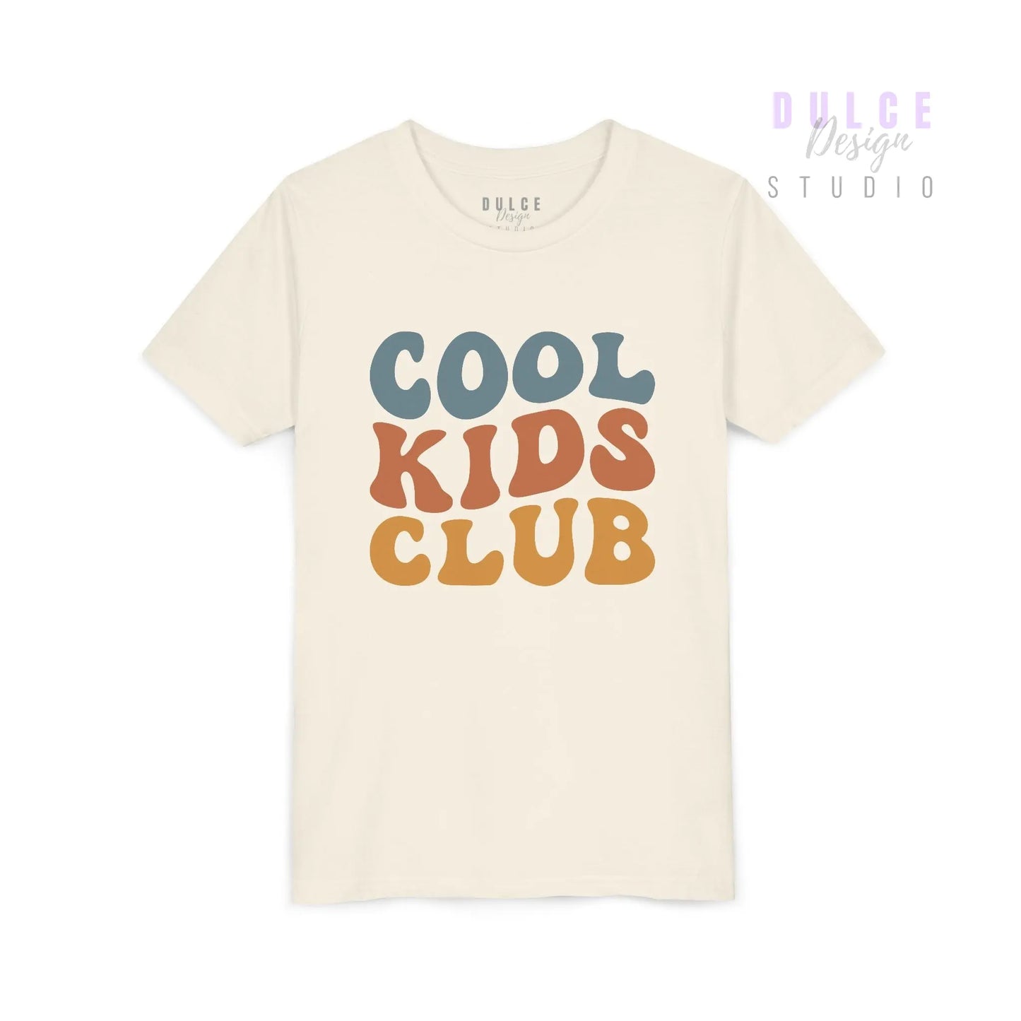 Cool Kids Club – Retro Youth Graphic Tee - Dulce Design Studio