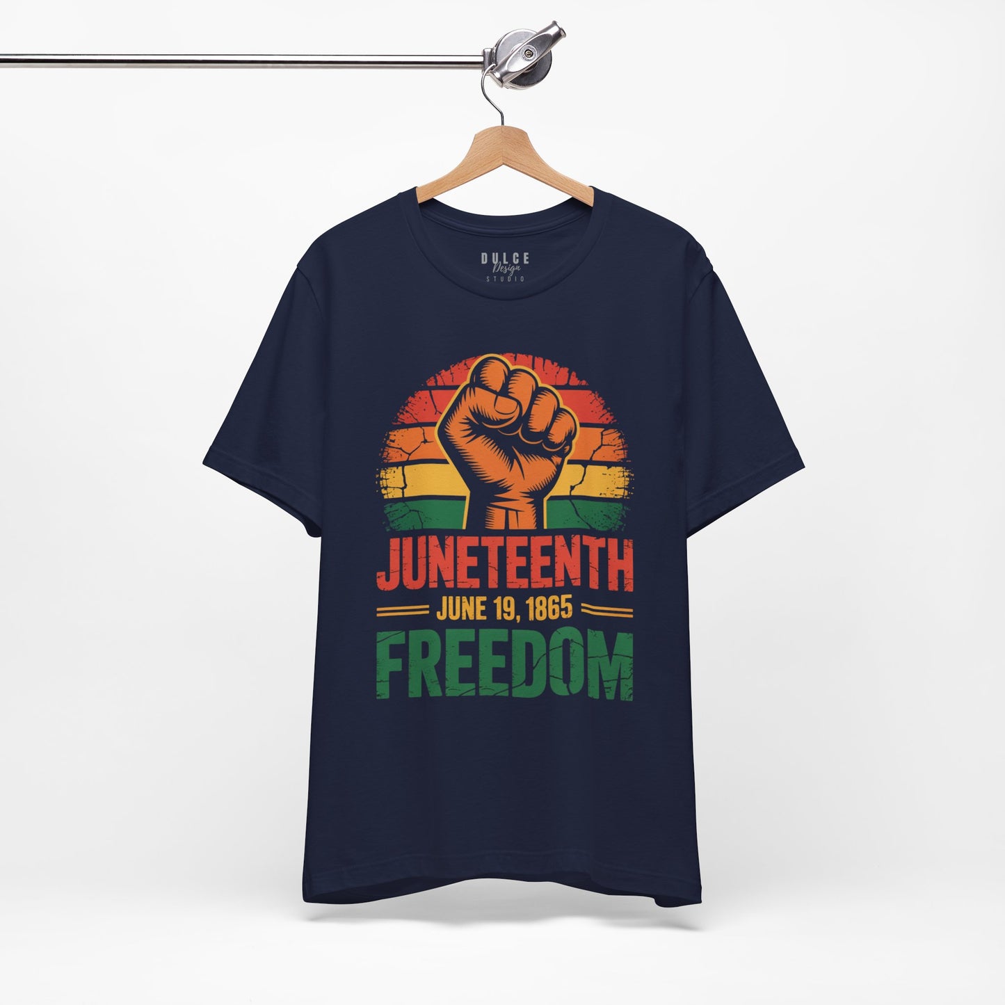 Juneteenth Freedom Fist – Power Pride Tee