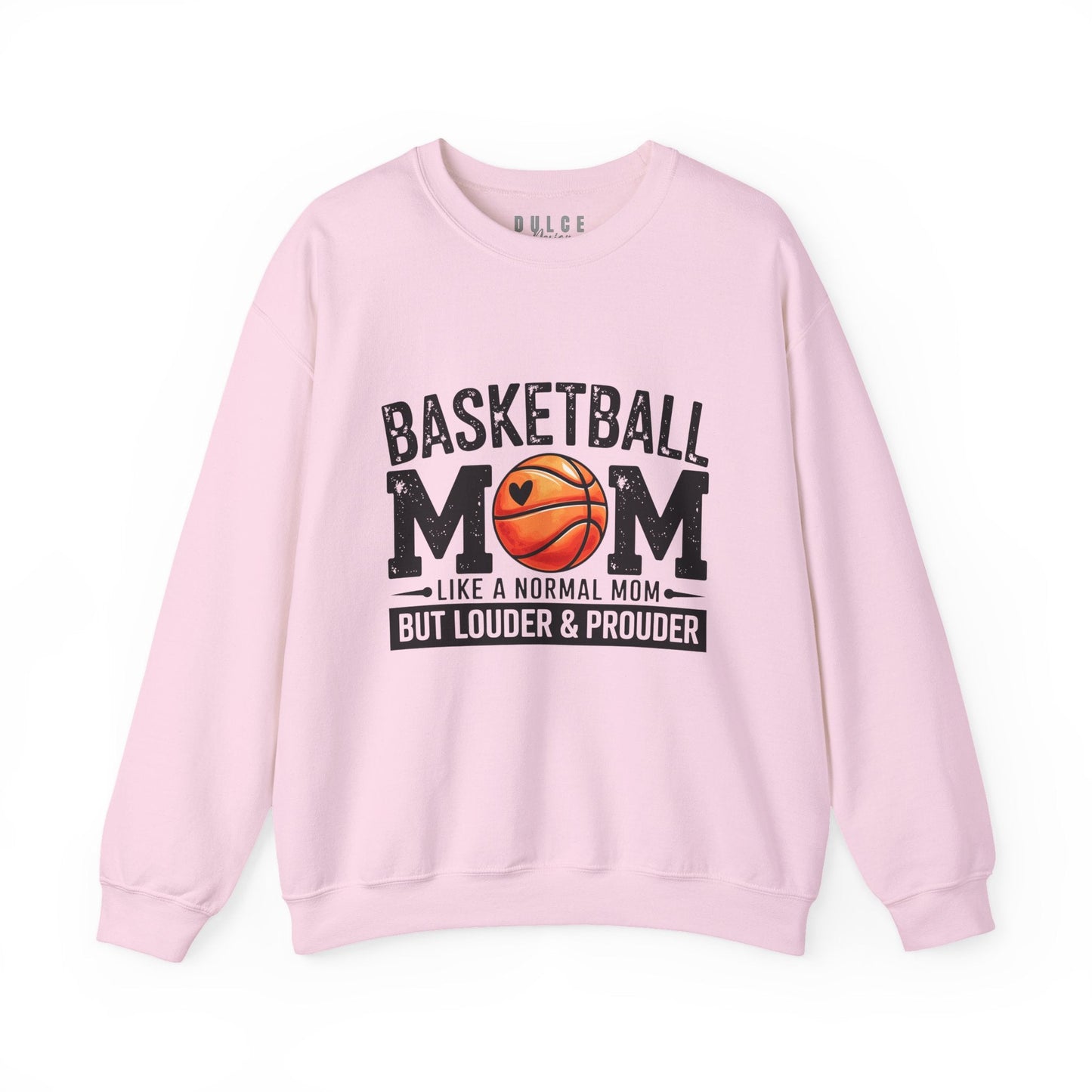 Basketball Mom Sweatshirt – louder and prouder sports parent pullover- - Dulce Design Studio