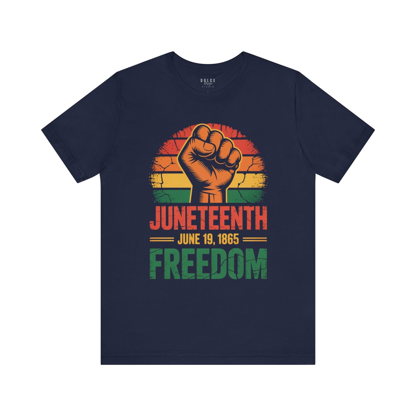 Juneteenth Freedom Fist – Power Pride Tee