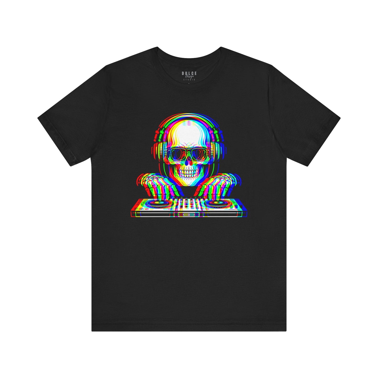 EDM Skeleton Shirt- black- Dulce Design Studio