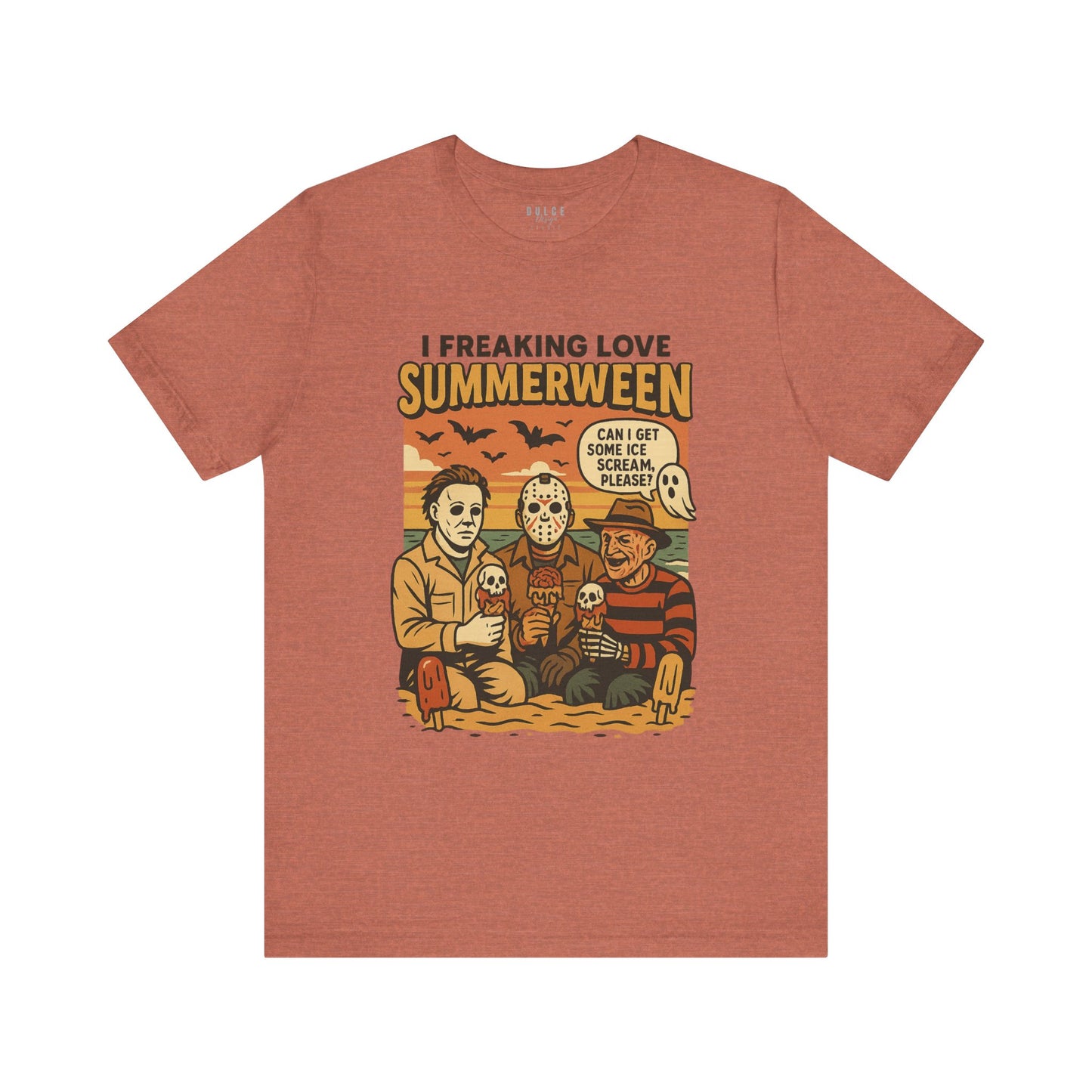 I Freaking Love Summerween Shirt – Horror Beach Tee