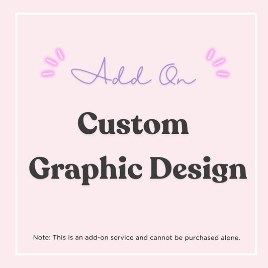 Add-On: Custom Design Fee-  - Dulce Design Studio
