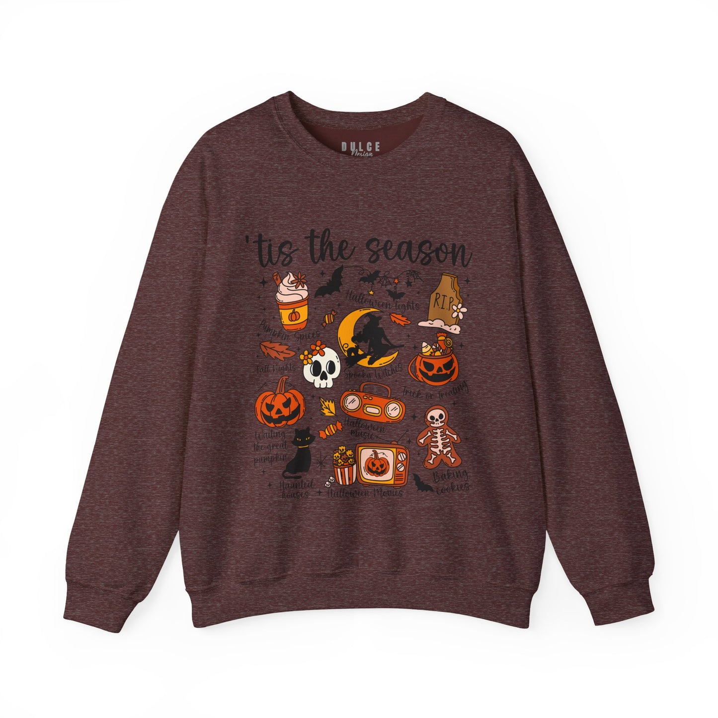 Halloween Doodles Sweatshirt – Cute & Cozy Fall Vibes