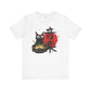 Ramen Cat Tee – Noodle Bowl Kitty Shirt-  White / 3XL- Dulce Design Studio