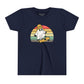 SKATEBOARDING GHOST HALLOWEEN UNISEX YOUTH TEE - COOL & SPOOKY T-SHIRT FOR KIDS-  Navy / XL- Dulce Design Studio