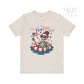 Chill the Fourth Out – Patriotic Skeleton Tee - Dulce Design Studio