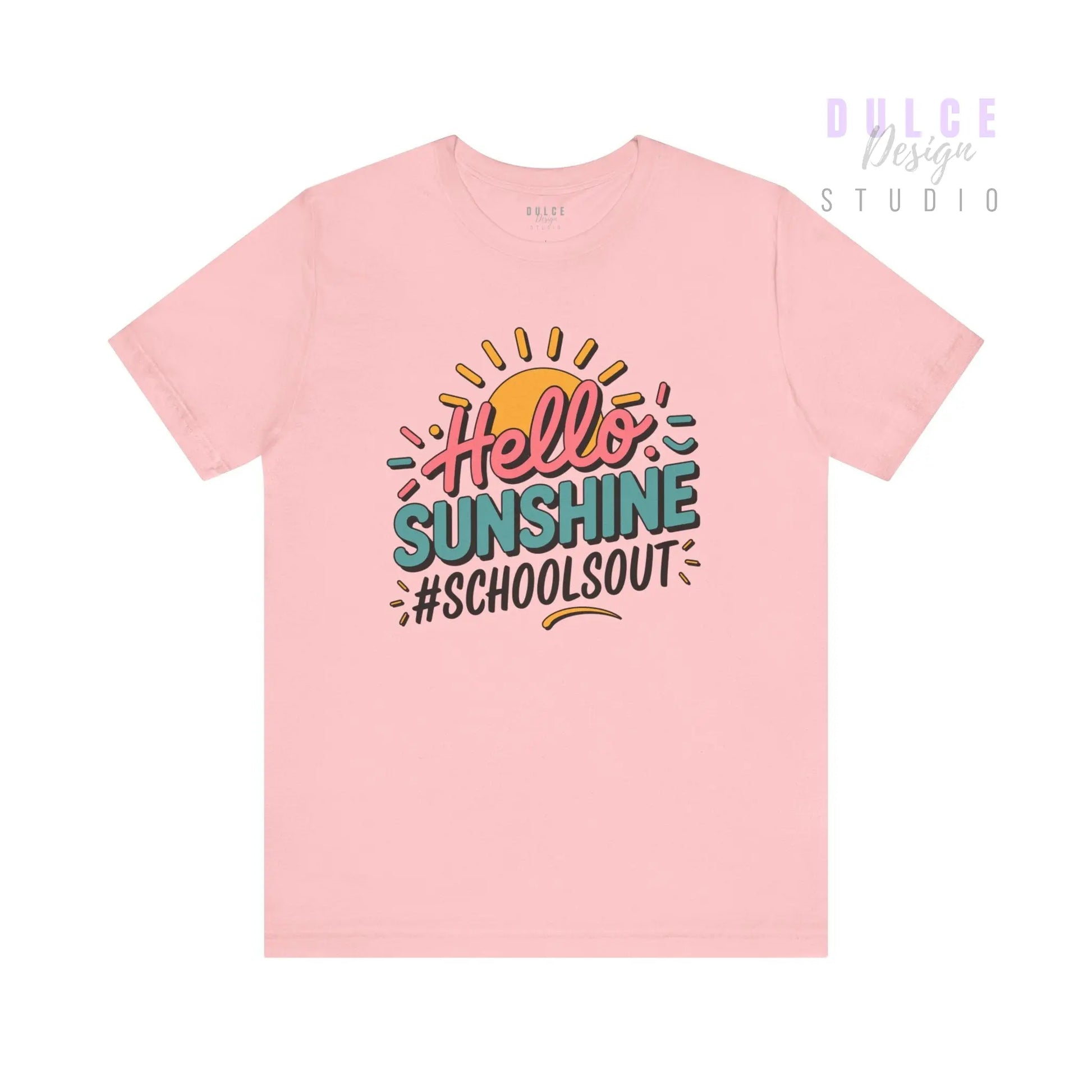 Hello Sunshine – #School’s Out Graphic Tee (Adult) - Dulce Design Studio