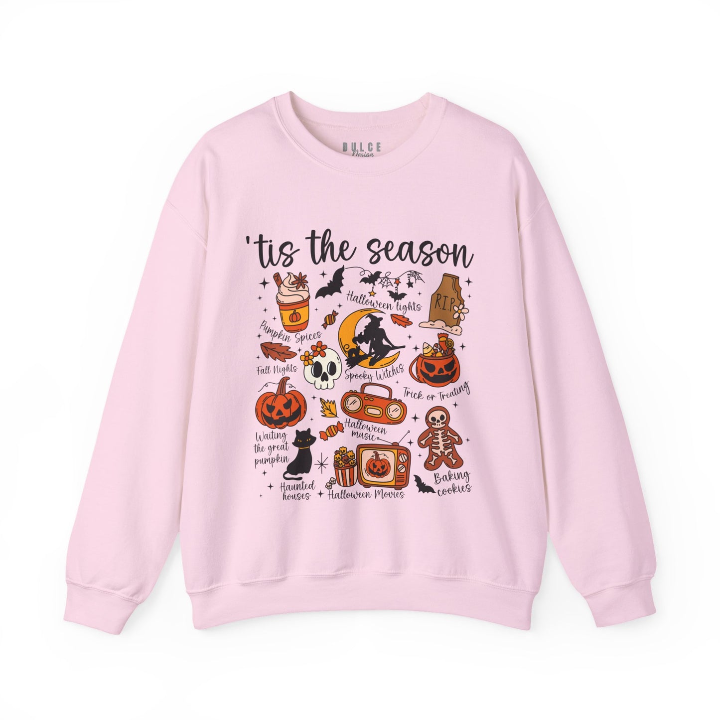 Halloween Doodles Sweatshirt – Cute & Cozy Fall Vibes
