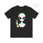 Glitch Alien T-Shirt — EDM Festival Rave Vibes - Dulce Design Studio