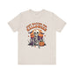 Halloween T-Shirt – Just Waiting for Halloween Skeleton Tee-  Heather Dust / 3XL- Dulce Design Studio