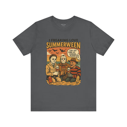 I Freaking Love Summerween Shirt – Horror Beach Tee