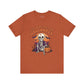 Halloween T-Shirt – Just Waiting for Halloween Skeleton Tee-  Heather Autumn / 3XL- Dulce Design Studio