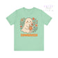 Summerween Ghost T-Shirt – Vintage Style Floral Halloween Tee -  Heather Mint / 3XL Dulce Design Studio