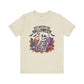 Just Waiting for Halloween – Funny Halloween Skeleton Shirt-  Heather Prism Natural / 3XL- Dulce Design Studio
