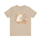 Cute Ghost Shirt – Fall Lemonade Halloween Tee-  Tan / 3XL- Dulce Design Studio