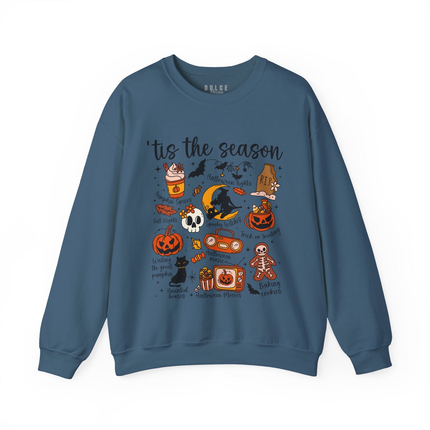 Halloween Doodles Sweatshirt – Cute & Cozy Fall Vibes