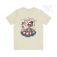 Chill the Fourth Out – Patriotic Skeleton Tee - Dulce Design Studio