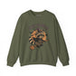 Stay Spooky Raccoon Halloween Sweatshirt-  Military Green / 3XL- Dulce Design Studio