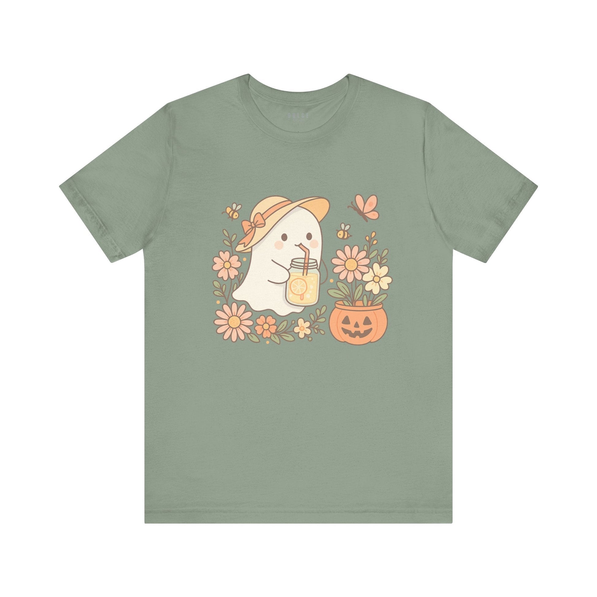 Fall Lemonade Ghost – Cute Halloween Tee-  - Dulce Design Studio