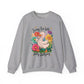 Funny Duck Sweatshirt – Dilly Dallying Sorry I’m Late Crewneck-  Sport Grey / 3XL- Dulce Design Studio