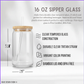 16oz Libbey Generic Spec Graphic