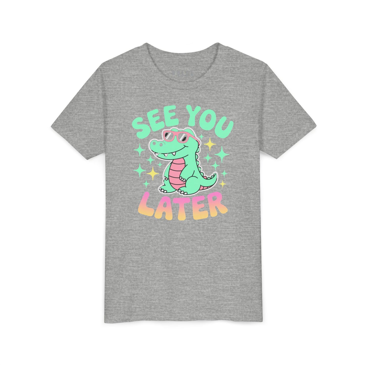 See You Later – Cool Alligator Kids Tee